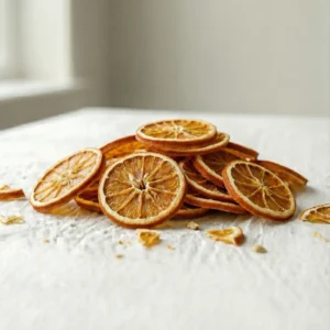 gedroogde sinaasappelschijven