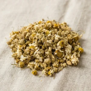gedroogde kamille bloemetjes