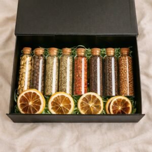 culinaire ontdekking set 8 tubs verrassende kruiden & specerijen